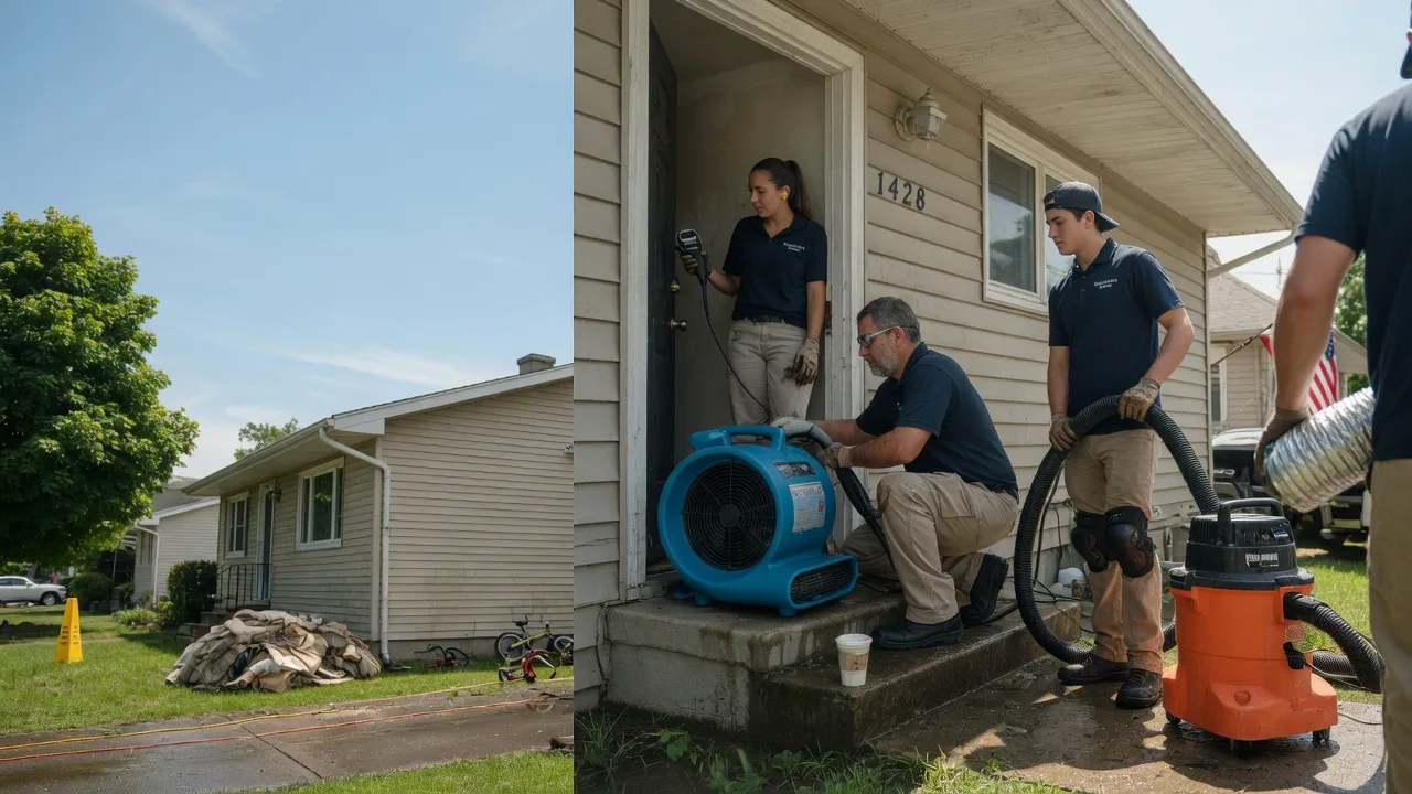 Water Damage Restoration in Spiceland, IN near me